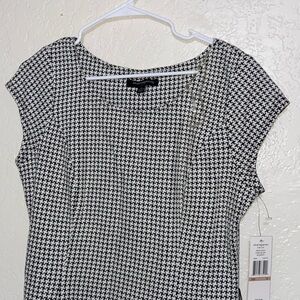 NWT Black and White Dress